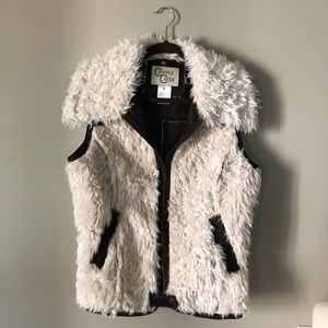 Cripple Creek Cream & Brown Vest